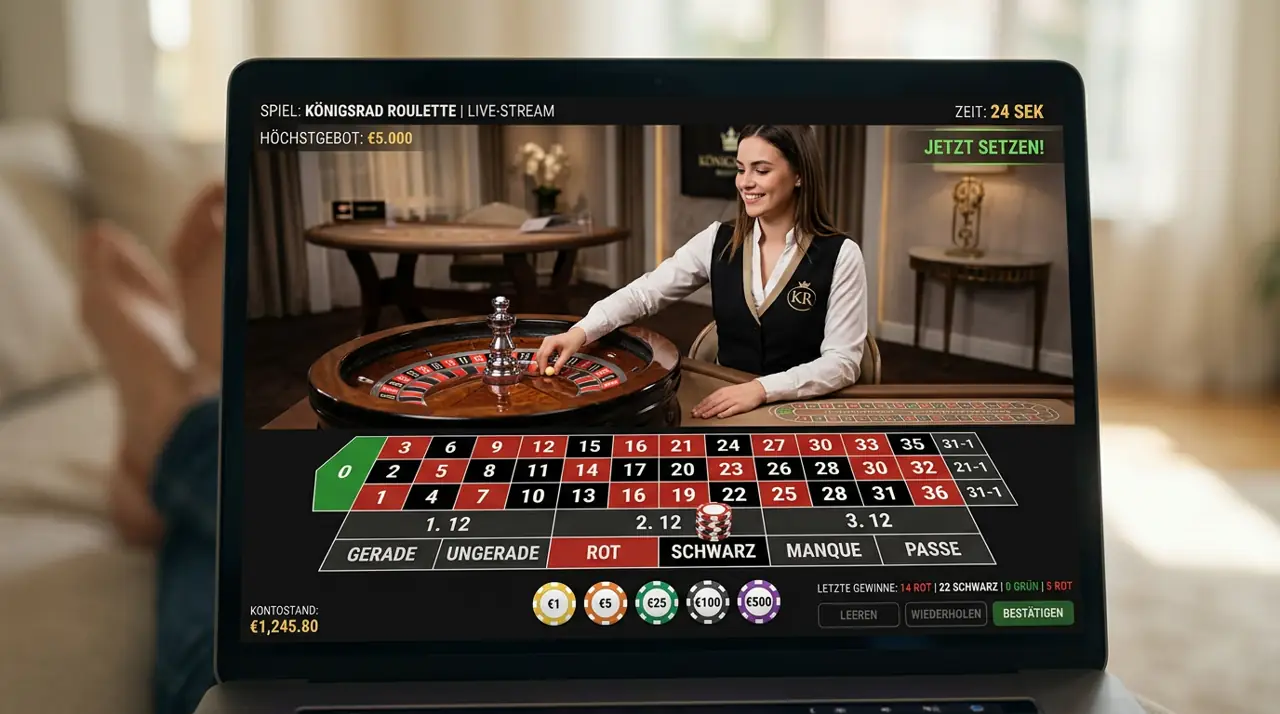 Live Casino Tische — Hugo